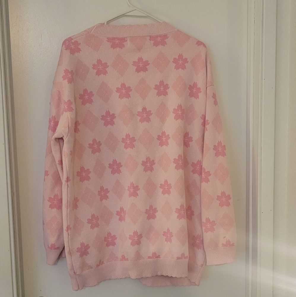 MerrySmile Co Sakura Argule Cardigan - Picture 2 of 5